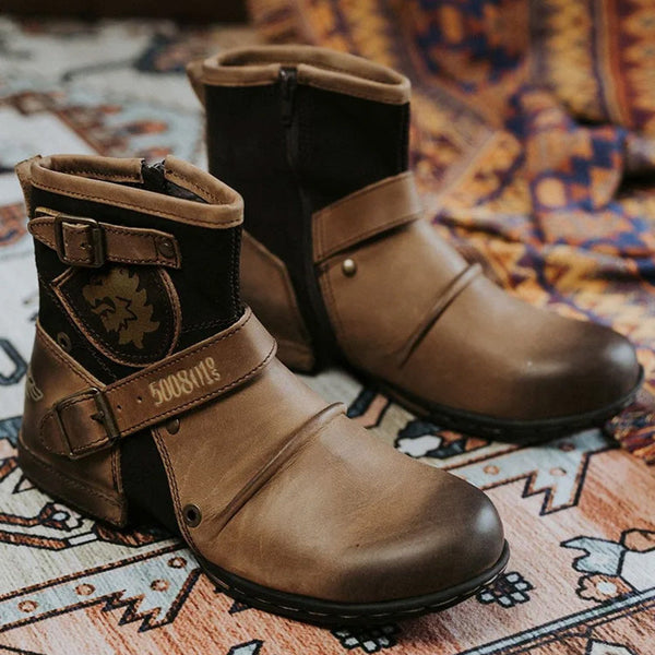 Stilvolle Herren-Cowboy-Stiefel