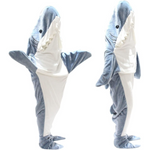 Kuschelige Haifisch-Overall-Pyjamas