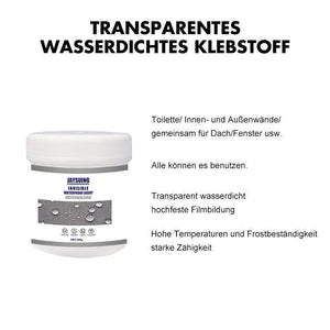 Transparentes wasserdichtes  Beschichtungsmittel