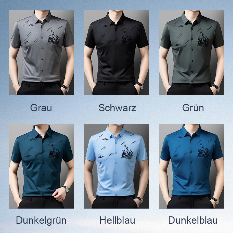 Stylisches Herren Kurzarmhemd