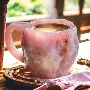 Handgefertigte Kristall Kaffeetassen