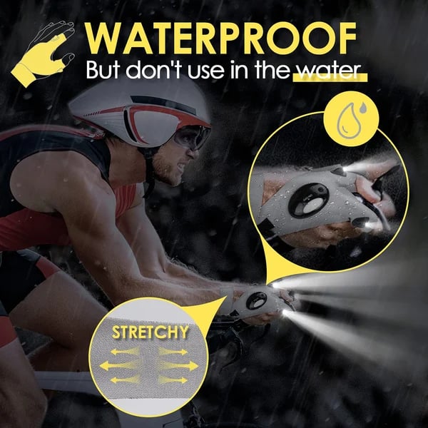 LED Taschenlampen-Handschuhe wasserdicht