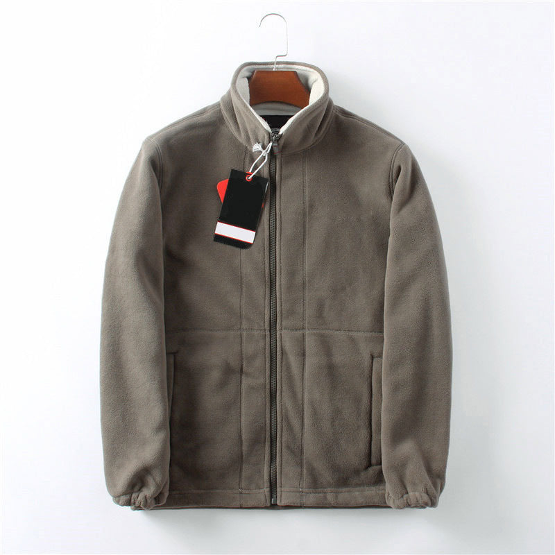 Herren Doppelfleecejacke Komfort