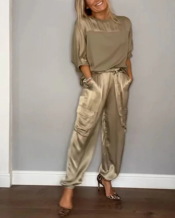 Satin-Komfort-Eleganz-Set