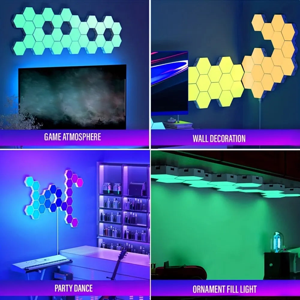 HexaGlow: Intelligente Umgebungsbeleuchtung