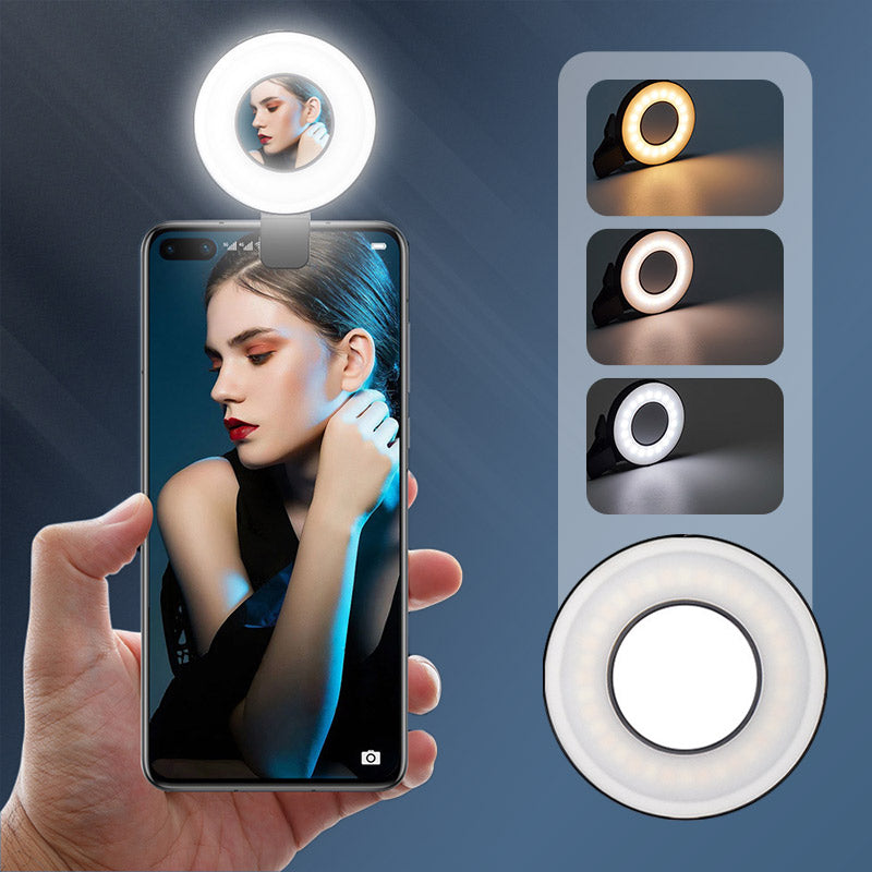 Magnetisches Ringlicht mit Clip