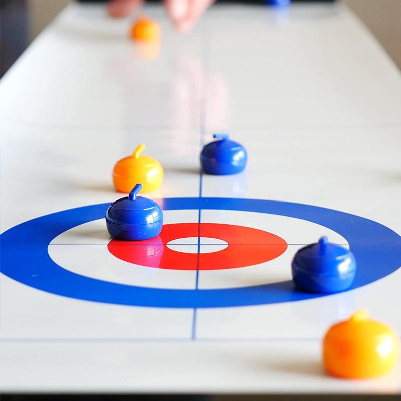 Familienspaß Mini-Curling-Spiel