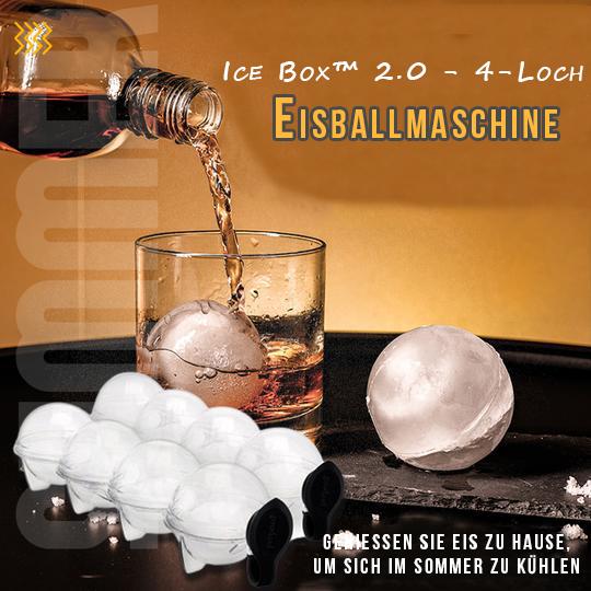 4-Loch-Eisballmaschine -Eisbox