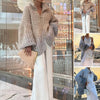 Eleganz-Strick Funkelnde Paillettenjacke
