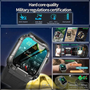 Taktische Elite: Robuste Militär-Smartwatch