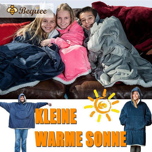 Warme Decke Sweatshirt für Erwachsene & Kinder