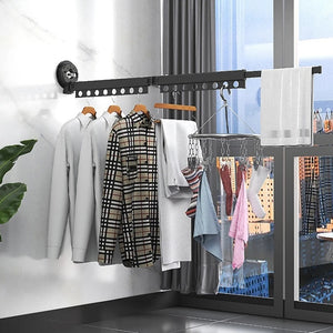 SpaceEase Retractable Drying Rack