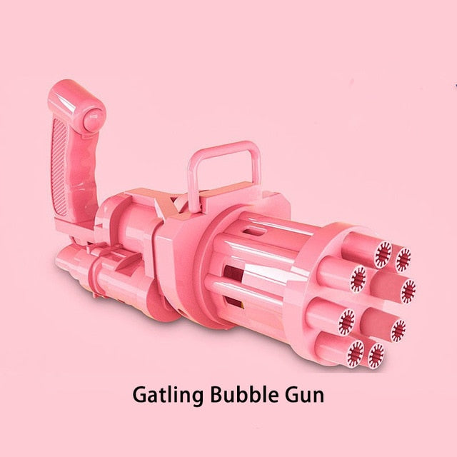 Kinder Spielzeug Gatling Bubble Machine Cooles Toy & Geschenk