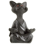 Buddha Katze Happy Cat