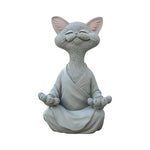 Buddha Katze Happy Cat