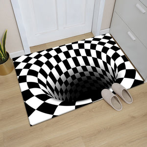 Illusionärer 3D-Teppich
