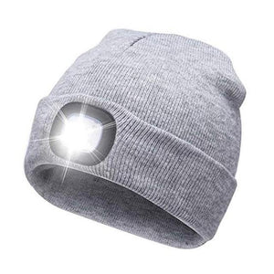 Led Licht  Knitted Beanie Kappe