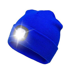 Led Licht  Knitted Beanie Kappe