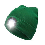 Led Licht  Knitted Beanie Kappe