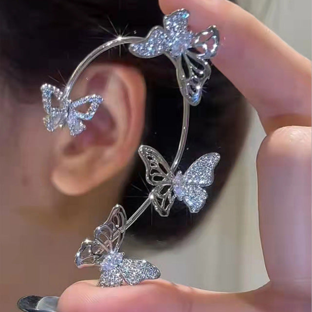 Schmetterlings-Ohrringe