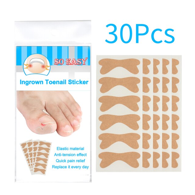 Korrekturaufkleber für eingewachsene Zehennägel Fußpflegebehandlung, Fuß-Pediküre-Korrektor